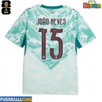 Portugal Joao Neves #15 Auswärtstrikot WM 2026 Kurzarm
